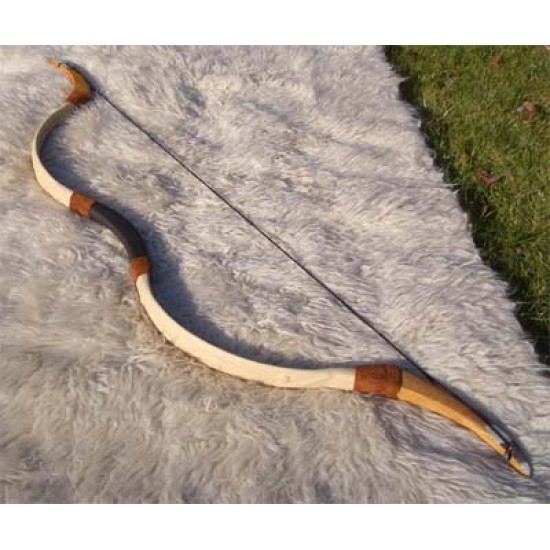 Hungarian Recurve Bow Magor Extra With Ornament And Horn hungarian-recurve-bow-magor-extra-with-ornament-and-horn
